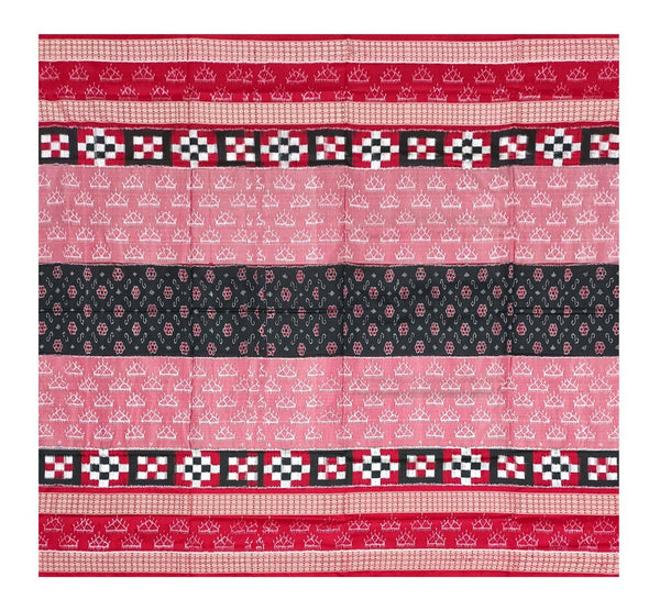 Sambalpuri silk saree with blouse piece